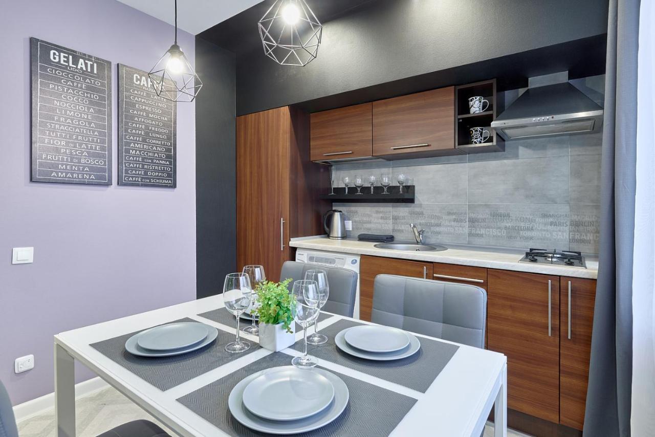New Apart Lesi Ukrainky Blvd And Olimpiyska And Kreshchatyk And Manhattan City With Parking Kiev Eksteriør billede