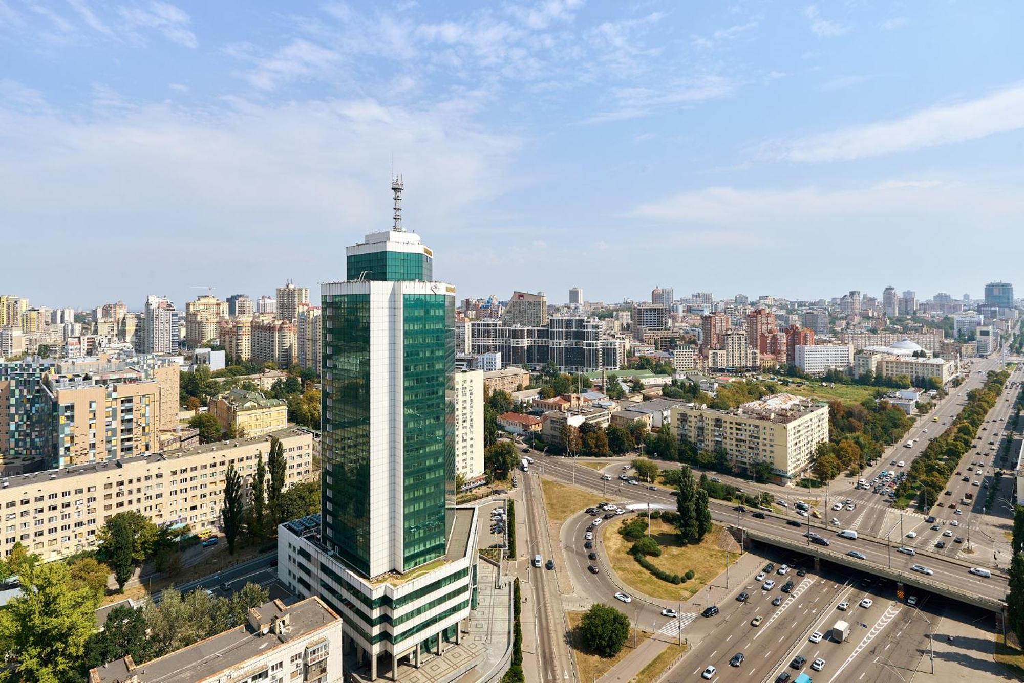 New Apart Lesi Ukrainky Blvd And Olimpiyska And Kreshchatyk And Manhattan City With Parking Kiev Eksteriør billede