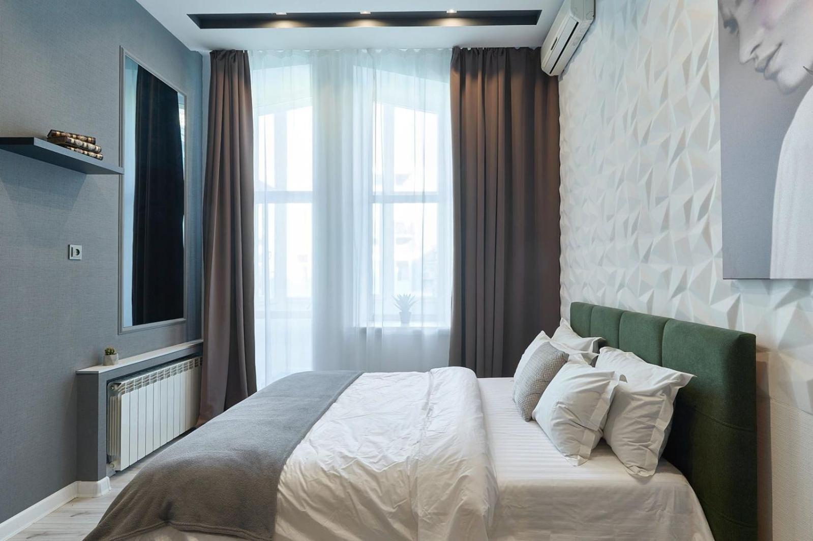New Apart Lesi Ukrainky Blvd And Olimpiyska And Kreshchatyk And Manhattan City With Parking Kiev Eksteriør billede