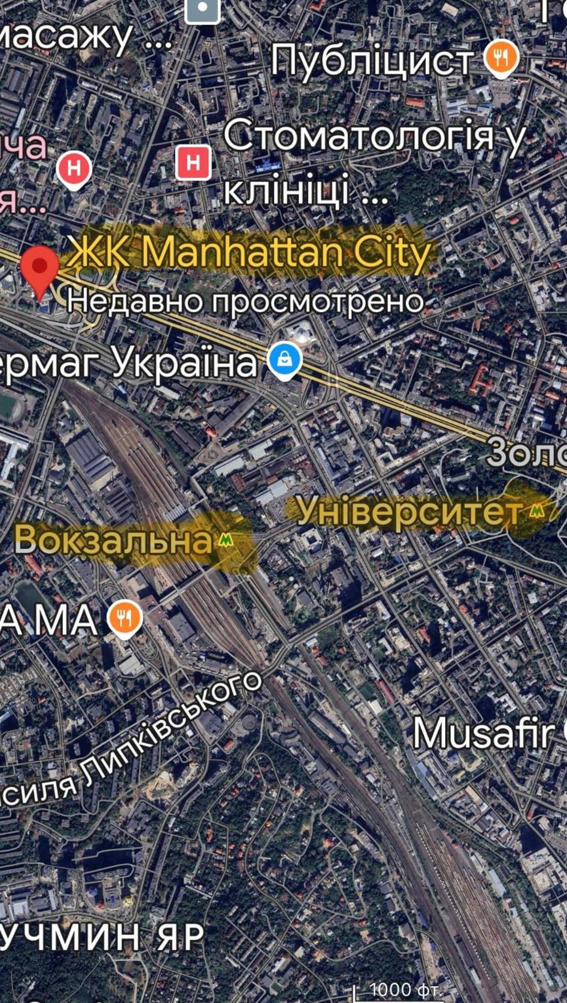 New Apart Lesi Ukrainky Blvd And Olimpiyska And Kreshchatyk And Manhattan City With Parking Kiev Eksteriør billede