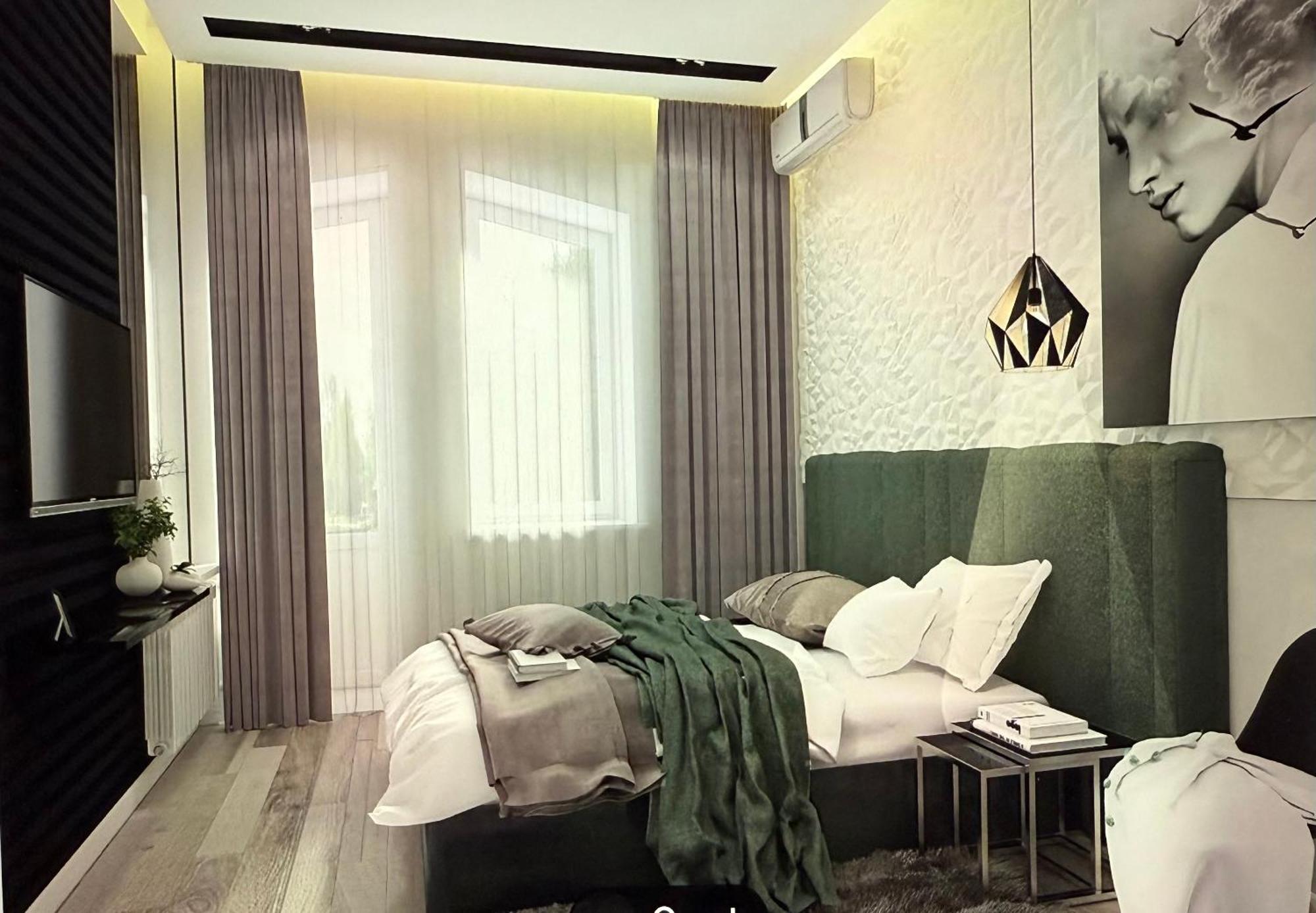 New Apart Lesi Ukrainky Blvd And Olimpiyska And Kreshchatyk And Manhattan City With Parking Kiev Eksteriør billede